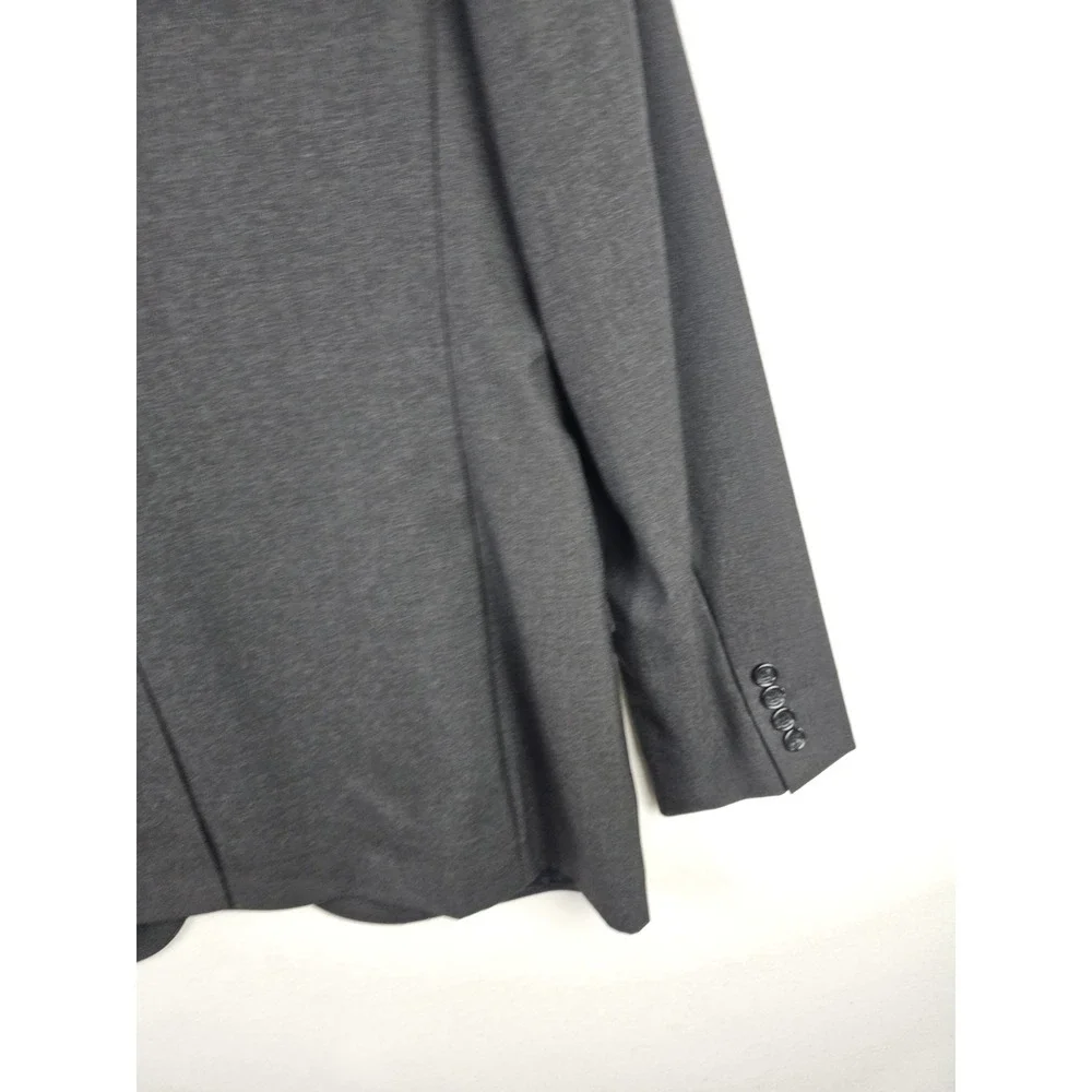 J Crew Ludlow Loro Piana Super 120 Wool Blazer Mens 44 L  Sport Coat Charcoal